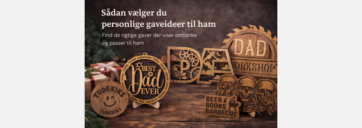 Personlig gaveid� til far