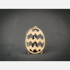P�ske�g m. stor Zig Zag 80mm | Ask