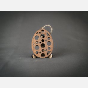 P�ske�g m. cirkler 80mm | Valn�d