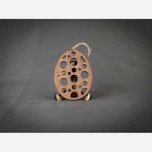 P�ske�g m. cirkler 80mm | Valn�d