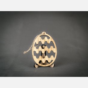 P�ske�g m. b�lger 80mm | Ask