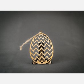 P�ske�g m. lille Zig Zag 80mm | Ask
