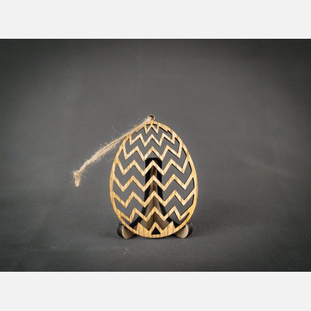 P�ske�g m. lille Zig Zag 80mm | Ask