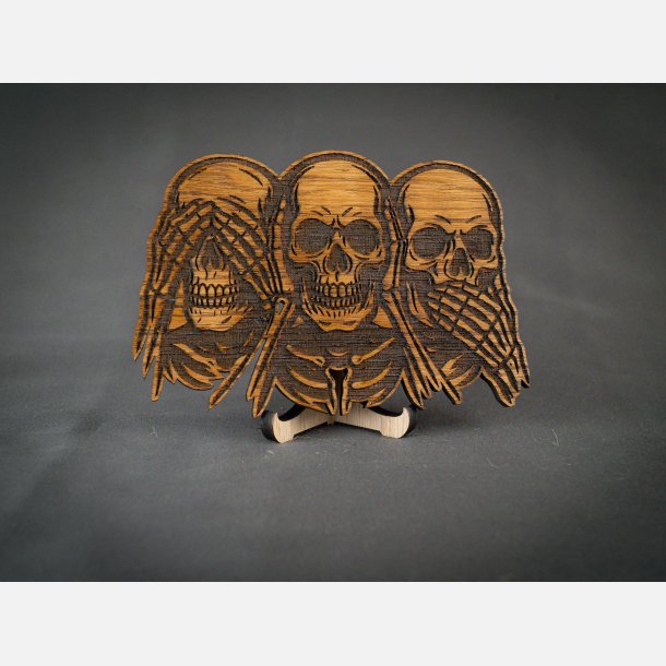 "See no Evil, hear no Evil, speak no Evil"